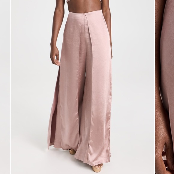 Andrea Iyamah Blush Wide Leg Jumpsuit - Picture 11 of 15